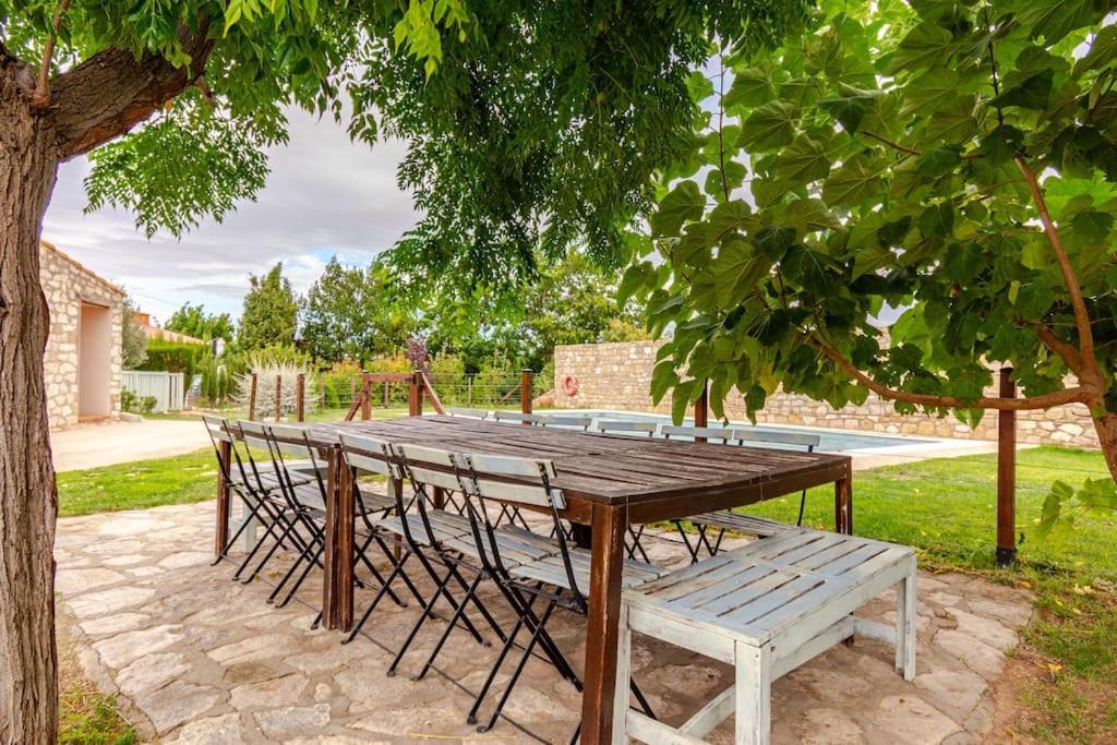 Casa Rural Torre Gil Alcaniz Luaran gambar